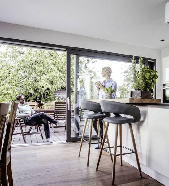 Znížené náklady na vykurovanie a pôsobivý vzhľad v synergii